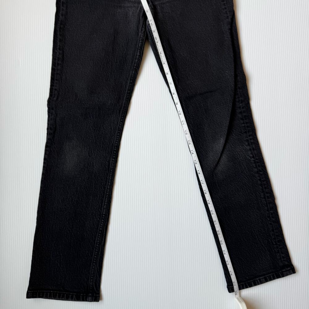 Reformation Liza Jeans 28 Black Sustainable Organic Denim Capsule Ecotone Europe - Picture 7 of 16